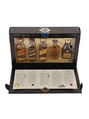 Johnnie Walker Special Collection Bottled 1990s 5 x 5cl