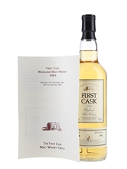 Highland Park 1981 23 Year Old Cask 6039 First Cask 70cl / 46%
