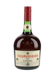 Courvoisier 3 Star Luxe Bottled 1970s 100cl / 40%