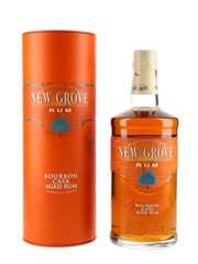 New Grove Bourbon Cask Aged Rum Bottled 2022 70cl / 40%