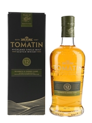 Tomatin 12 Year Old Bourbon & Sherry Casks 70cl / 43%