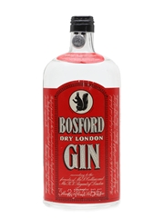 Bosford Extra Dry London Gin Bottled 1950s Spring Cap - Martini & Rossi 75cl / 42%