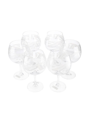 Beefeater Goblet Gin Glasses  6 x 18cm x 8.5cm