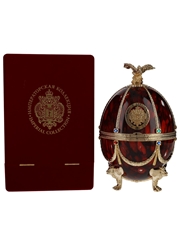 Faberge Art's Applied Craft Imperial Vodka Ruby Faberge Egg 70cl / 40%