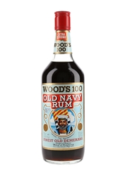Wood's 100 Old Navy Rum Bottled 1970s 75cl / 57%