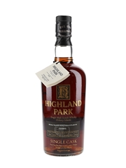 Highland Park 1995 12 Year Old Single Cask No. 1555 Bottled 2007 - Oddbins 70cl / 60.6%