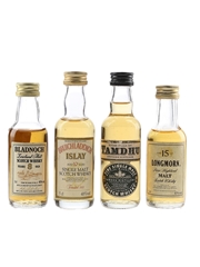 Assorted Single Malt Scotch Whisky Bottled 1980s-1990s 4 x 5cl