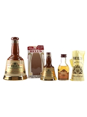 Bell's Old Brown Decanter, Bell's 12 Year Old & 21 Year Old  4 x 5cl-18.75cl / 40%