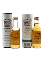 Bowmore 12 Year Old & Legend Bottled 1990s 2 x 5cl