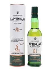 Laphroaig 21 Year Old Friends Of Laphroaig 21st Anniversary 35cl / 48.4%