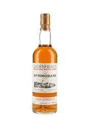 Springbank 1980 Cask No.182