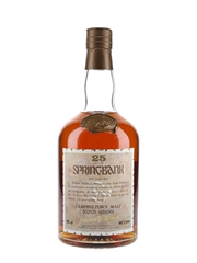 Springbank 25 Year Old