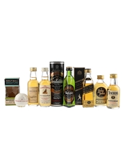 Assorted Blended Scotch Whisky  7 x 2cl-5cl