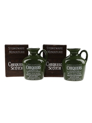 Chequers Superb De Luxe Bottled 1970s 2 x 5cl / 40%