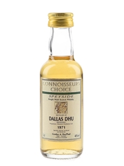 Dallas Dhu 1971 Connoisseurs Choice