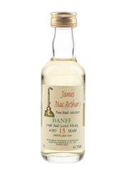 Banff 1976 15 Year Old Mini Bottle Club 1993 - James MacArthur's 5cl / 61.1%