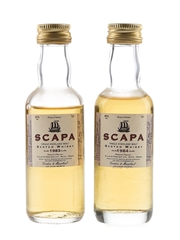 Scapa 1983 & 1984 Bottled 1990s - Gordon & MacPhail 2 x 5cl / 40%