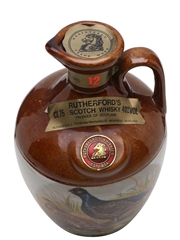 Rutherford's 12 Year Old Ceramic Decanter Bottled 1980s 75cl / 40%