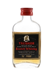 Talisker 70 Proof Black Label Gold Eagle Bottled 1970s - Gordon & MacPhail 5cl / 40%