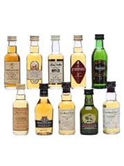 10 x Single Malt Scotch Whisky