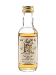 Dallas Dhu 1971 Connoisseurs Choice Bottled 1990s - Gordon & MacPhail 5cl / 40%