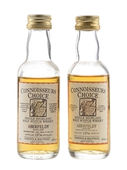 Aberfeldy 1974 Connoisseurs Choice Bottled 1990s - Gordon & MacPhail 2 x 5cl / 40%