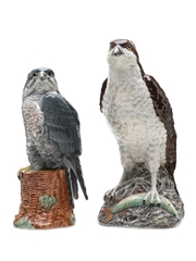 Beneagles Birds Of Prey Ceramics Peregrine Falcon & Osprey 37.5cl & 20cl / 40%