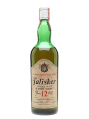 Talisker 12 Year Old Bottled 1970s 75cl / 43%