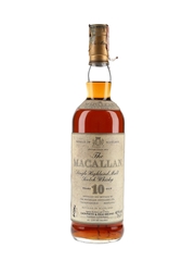 Macallan 10 Year Old Bottled 1980s - Giovinetti 75cl / 40%