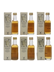 6 x Single Malt Scotch Whisky Incl Port Ellen & Ardbeg 1974 Miniature