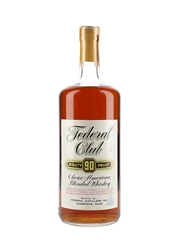 Federal Club 6 Year Old 90 Proof Bottled 1970s 118cl / 45%