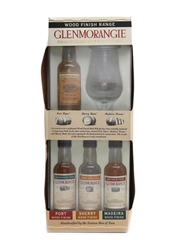 Glenmorangie Wood Finish Miniatures Set Includes Tasting Glass 4 x 5cl / 43%
