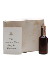 The Canadian Club Story In Miniature 1976  5cl / 40%