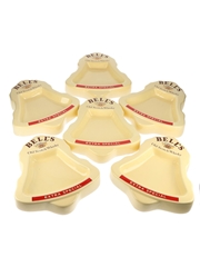 Bell's Old Scotch Whisky Ceramic Ashtrays Wade PDM 6 x 16cm x 17cm