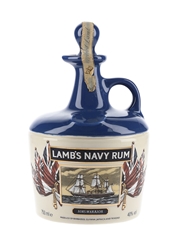 Lamb's Navy Rum HMS Warrior Bottled 1980s - Ceramic Decanter 75cl / 40%