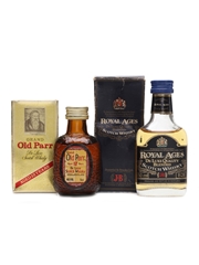 J & B Royal Ages & Old Parr 12 Year Old