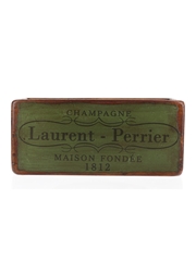 Laurent Perrier Wooden Box  25.5cm x 11.5cm x 11cm