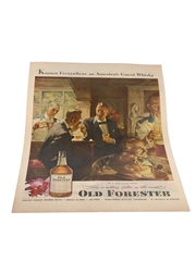 Old Forester Kentucky Straight Bourbon Advert