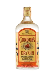 Gordon's Dry Gin Bottled 1970s - Wax & Vitale 75cl / 43%