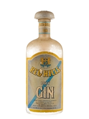 Red Hills Dry Gin Bottled 1950s - Buton 75cl / 45%
