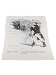 Johnnie Walker Advertisement Print 4 November 1922 26cm x 39cm