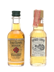 Four Roses & Southern Comfort Miniatures 2 x 5cl / 43%