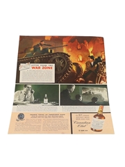 Canadian Club Whisky Advertisement Print 1940 26cm x 36cm