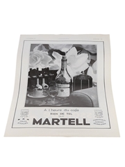 Martell Cognac Advertisement Print