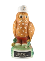 Suntory Special Reserve Open Golf Tournament '81 Bottled 1980s - Ceramic Owl Decanter 76cl / 43%