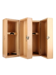 Dom Perignon Oenotheque Wooden Empty Presentation Boxes - 1959 & 1973 Moet & Chandon 33cm x 12.5cm x 13cm