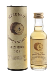 Glen Mhor 1978 14 Year Old Bottled 1993 - Signatory Vintage 5cl / 43%