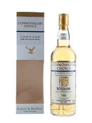 Rosebank 1990 - Connoisseurs Choice Bottled 2005 - Gordon & MacPhail 70cl / 40%