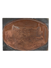 J.G. Thomson & Co The Vaults, Leith Copper Printing Plate Copper plate on wood 17.5cm x 24.5cm