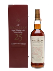 Macallan 25 Year Old Anniversary Malt